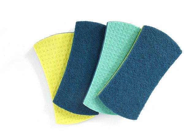 Recycled Counter Scrubbers 4pk