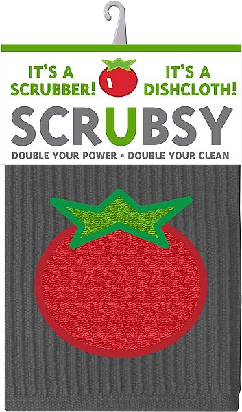 Scrubsy Cloth/Scrubber Tomato