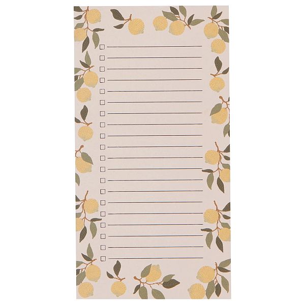 Notepad, Magnetic Lemons