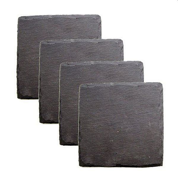 Square Slate Coasters by Twine®