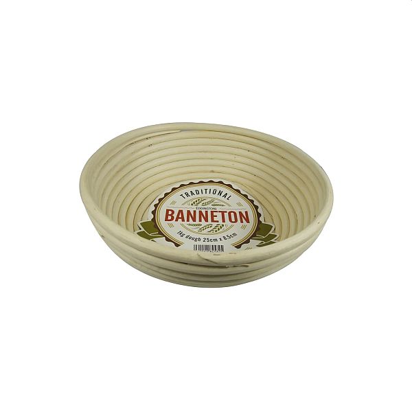 Banneton Basket, Round,10"x3.5"