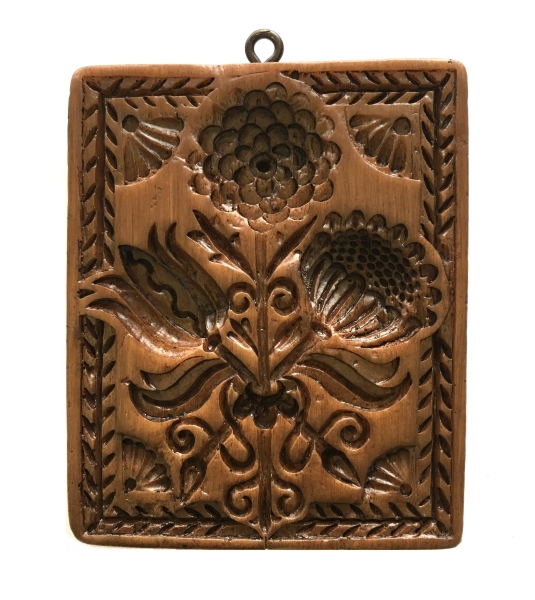 Williamsburg Floral Cookie Mold