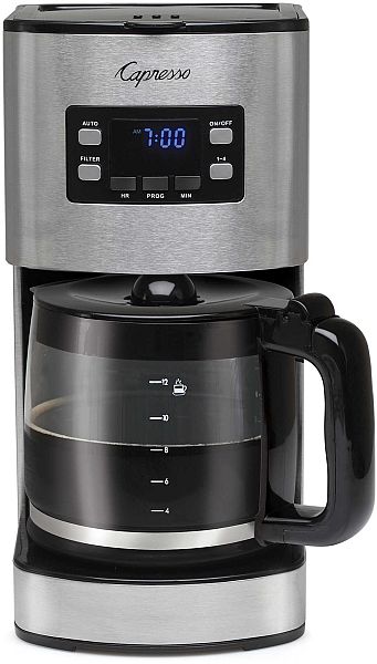 Capresso 12 Cup Coffee Maker W/Glass Carafe