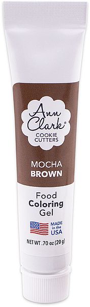 Food Coloring Gel Mocha Brown