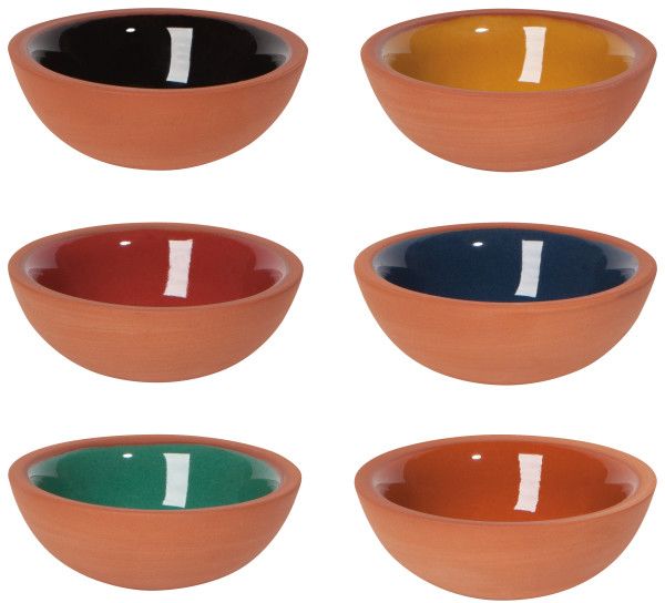 Pinch Bowl, Kaleidoscope 1oz., Set of 6