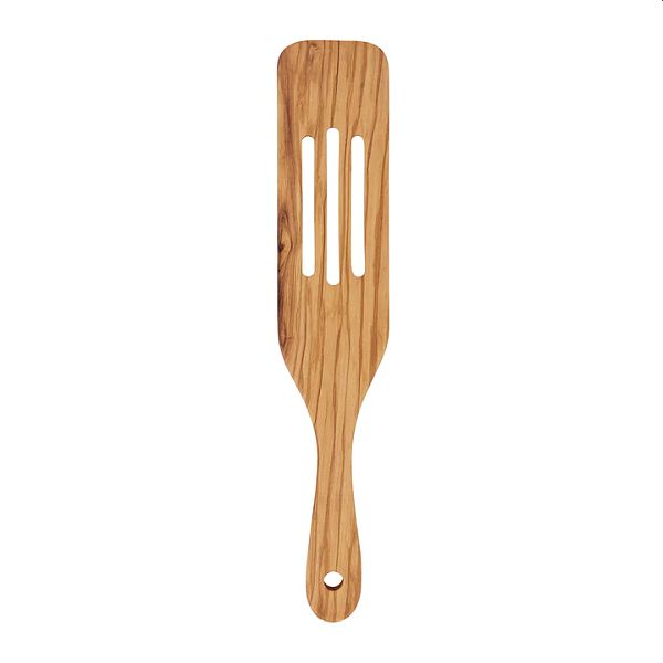 Olive Wood Slotted Spurtle