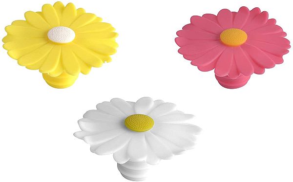 Silicone Bottle Stoppers Daisy