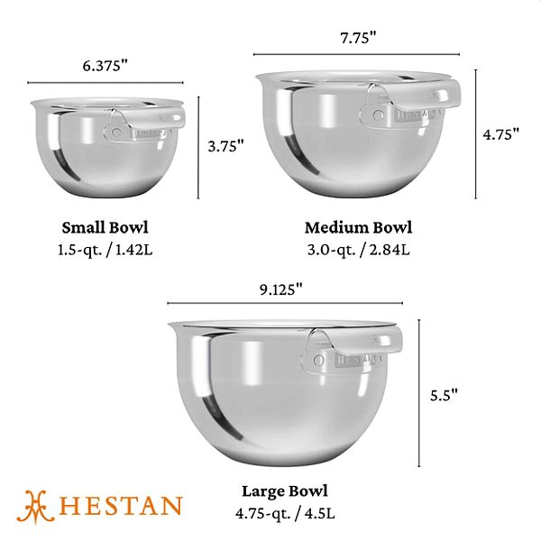 3pc Mixing Bowl Set