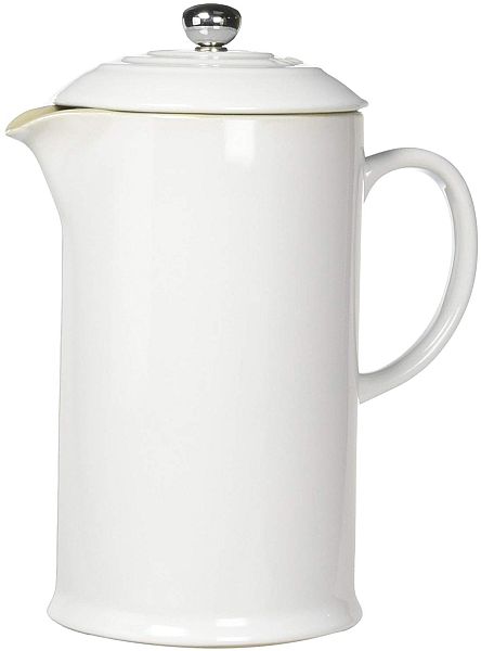 French Press 34oz., White