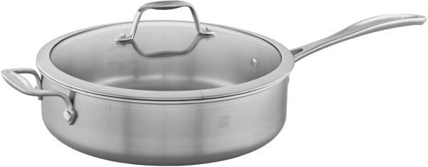 Spirit 5qt Stainless 3-Ply Sauté Pan