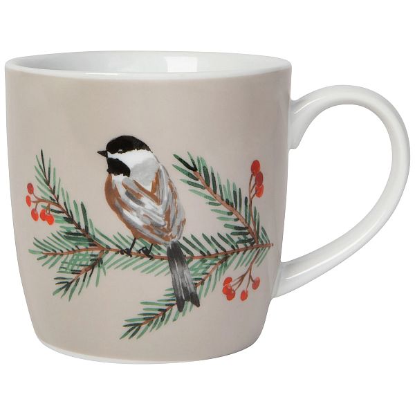 Porcelain Mug Birds & Boughs