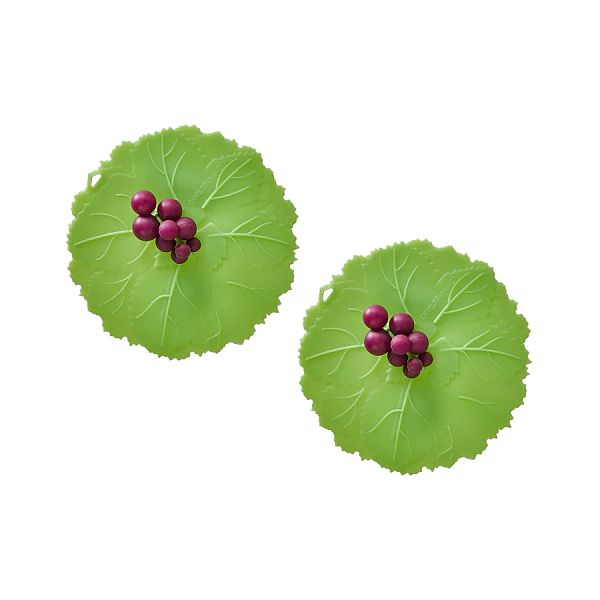 Charles Viancin Silicone Drink Covers Grape Set/2