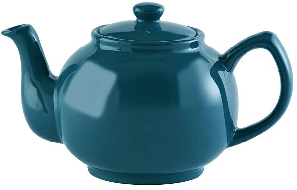 Teapot, "Price & Kensington" Teal 6 Cup