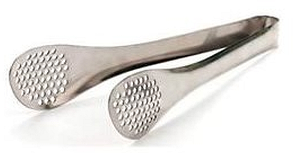 Tongs, 5" Straining Stainless