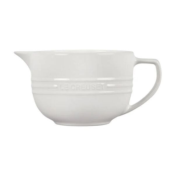 3.2qt Batter Bowl White