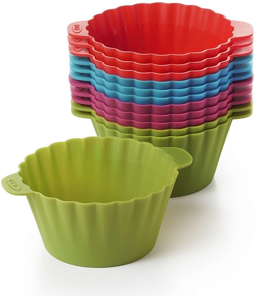 Silicone Baking Cups Set/12