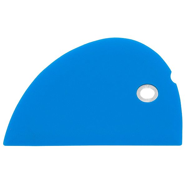 Scraper Bowl Silicone Blue