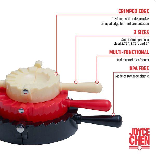 Joyce Chen 3pc Dumpling Press Set
