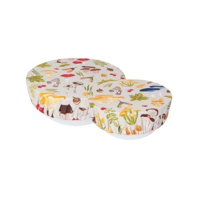 Bowl Covers Mushroons Set/2