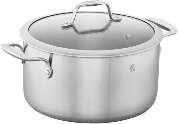 Spirit 6qt Stainless 3-Ply Dutch Oven