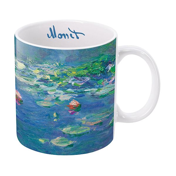 14oz Ceramic Mug Water Lilies