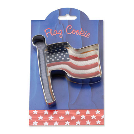 Flag Cookie Cutter Carded