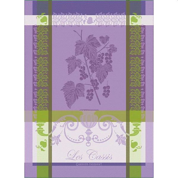 Les Cassis Mauve Towel